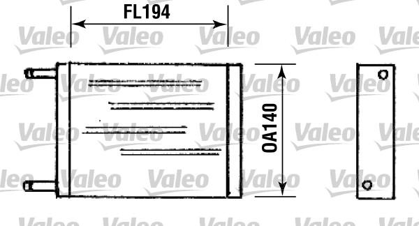 Valeo 881769 - Scambiatore calore, Riscaldamento abitacolo www.autoricambit.com