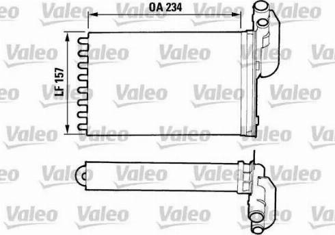 Valeo 883980 - Scambiatore calore, Riscaldamento abitacolo www.autoricambit.com