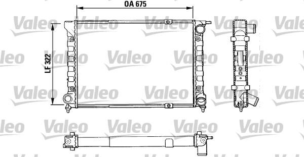 Valeo 883849 - Radiatore, Raffreddamento motore www.autoricambit.com