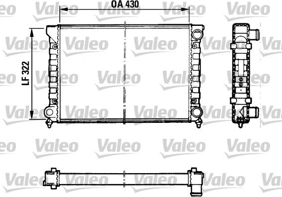 Valeo 883869 - Radiatore, Raffreddamento motore www.autoricambit.com