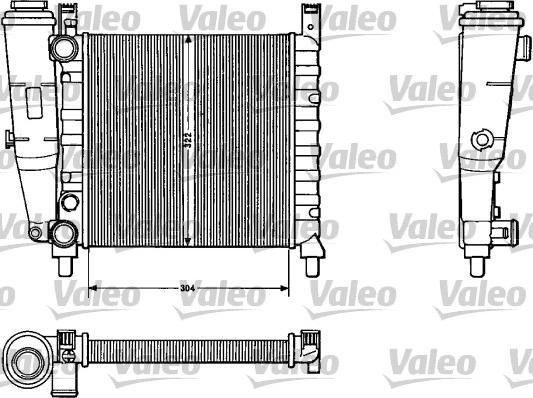 Valeo 883811 - Radiatore, Raffreddamento motore www.autoricambit.com