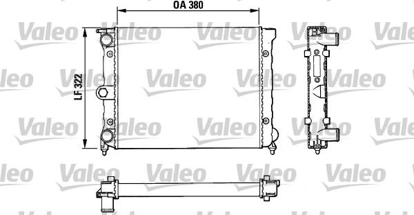 Valeo 883818 - Radiatore, Raffreddamento motore www.autoricambit.com