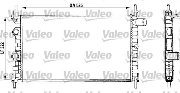 Valeo 883880 - Radiatore, Raffreddamento motore www.autoricambit.com