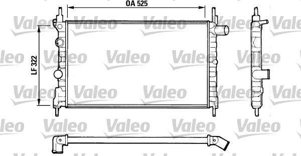 Valeo 883881 - Radiatore, Raffreddamento motore www.autoricambit.com