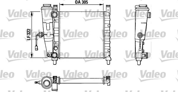 Valeo 883826 - Radiatore, Raffreddamento motore www.autoricambit.com