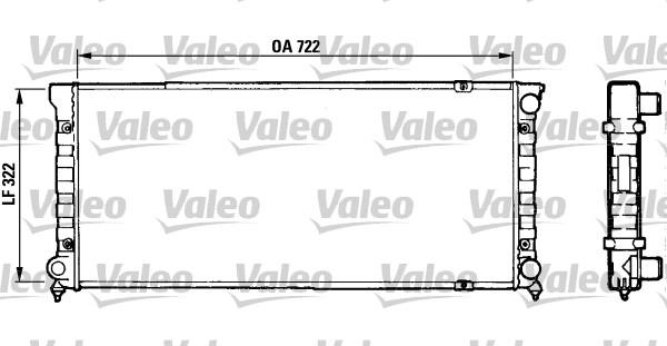 Valeo 883872 - Radiatore, Raffreddamento motore www.autoricambit.com