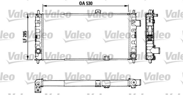 Valeo 883751 - Radiatore, Raffreddamento motore www.autoricambit.com