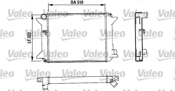 Valeo 883715 - Radiatore, Raffreddamento motore www.autoricambit.com