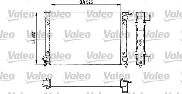 Valeo 883727 - Radiatore, Raffreddamento motore www.autoricambit.com