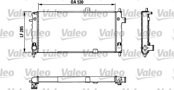 Valeo 883771 - Radiatore, Raffreddamento motore www.autoricambit.com