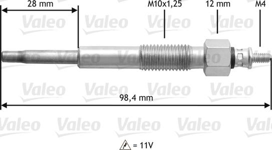 Valeo 345155 - Candeletta www.autoricambit.com