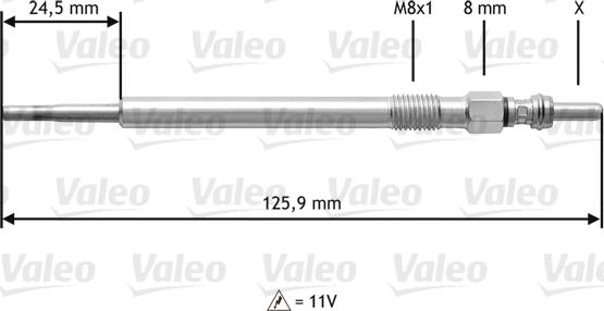 Valeo 345 164 - Candeletta www.autoricambit.com