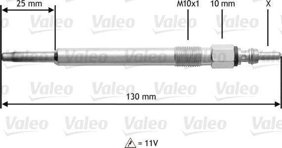 Valeo 345 166 - Candeletta www.autoricambit.com