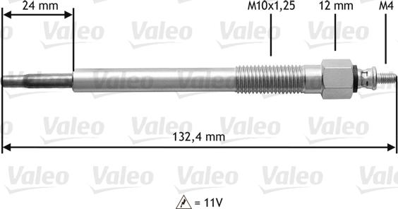 Valeo 345 163 - Candeletta www.autoricambit.com