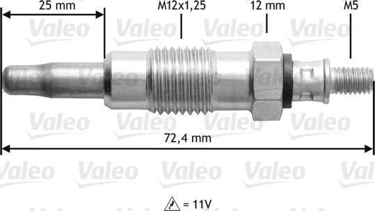 Valeo 345119 - Candeletta www.autoricambit.com