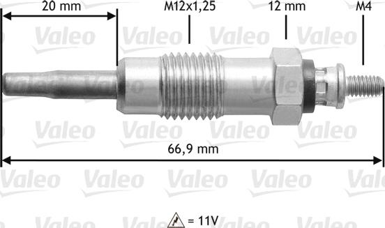 Valeo 345111 - Candeletta www.autoricambit.com