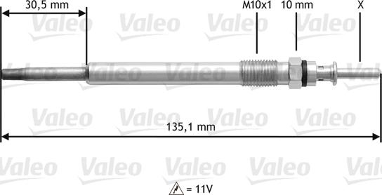 Valeo 345112 - Candeletta www.autoricambit.com