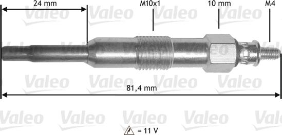 Valeo 345 189 - Candeletta www.autoricambit.com