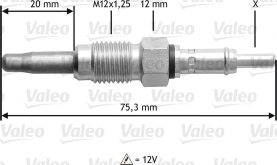 Valeo 345 181 - Candeletta www.autoricambit.com