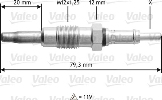 Valeo 345137 - Candeletta www.autoricambit.com