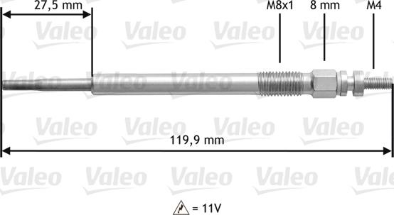 Valeo 345123 - Candeletta www.autoricambit.com