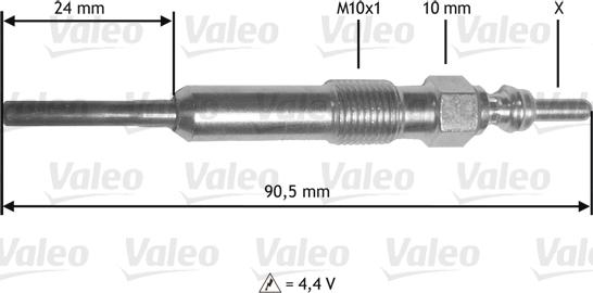 Valeo 345172 - Candeletta www.autoricambit.com