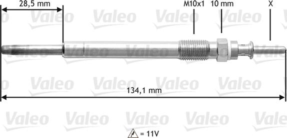 Valeo 345208 - Candeletta www.autoricambit.com