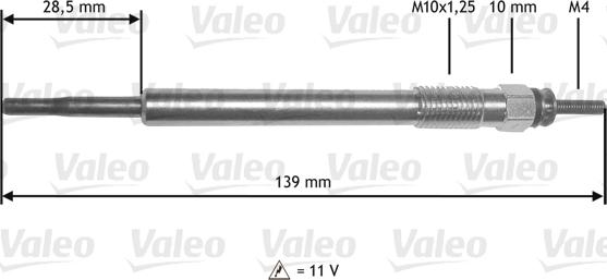 Valeo 345211 - Candeletta www.autoricambit.com