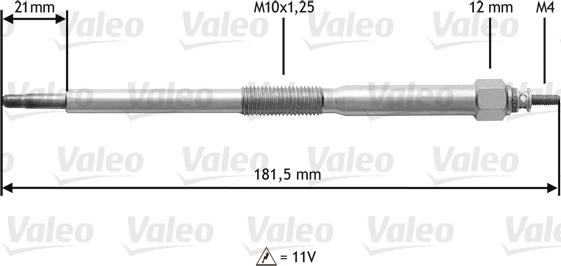 Valeo 345220 - Candeletta www.autoricambit.com