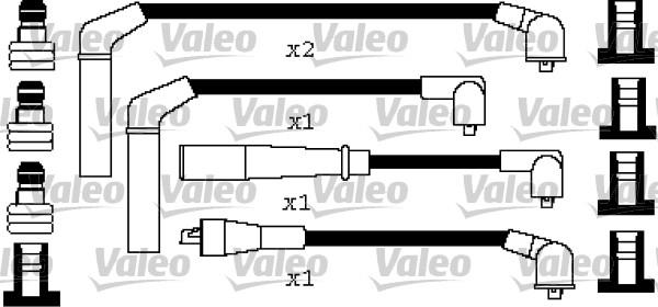 Valeo 346442 - Kit cavi accensione www.autoricambit.com