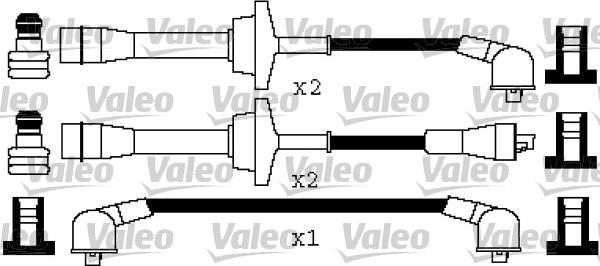 Valeo 346439 - Kit cavi accensione www.autoricambit.com