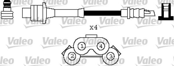 Valeo 346429 - Kit cavi accensione www.autoricambit.com