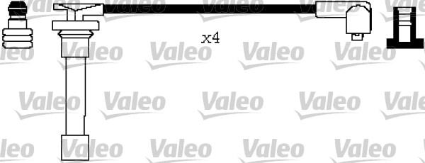 Valeo 346598 - Kit cavi accensione www.autoricambit.com