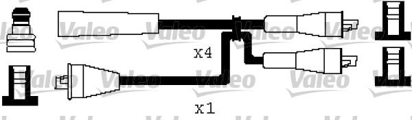 Valeo 346503 - Kit cavi accensione www.autoricambit.com