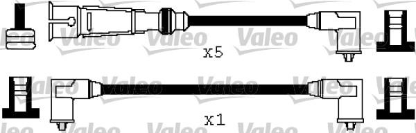 Valeo 346571 - Kit cavi accensione www.autoricambit.com