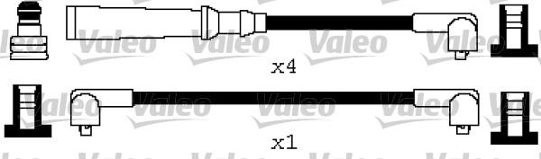 Valeo 346643 - Kit cavi accensione www.autoricambit.com