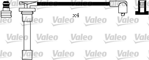 Valeo 346655 - Kit cavi accensione www.autoricambit.com