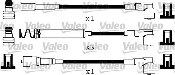 Valeo 346669 - Kit cavi accensione www.autoricambit.com