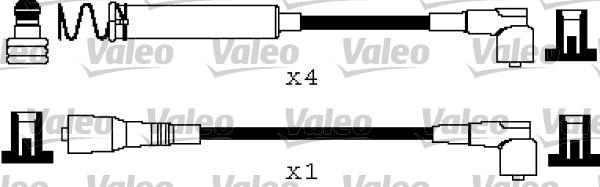 Valeo 346665 - Kit cavi accensione www.autoricambit.com