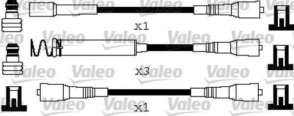 Valeo 346663 - Kit cavi accensione www.autoricambit.com