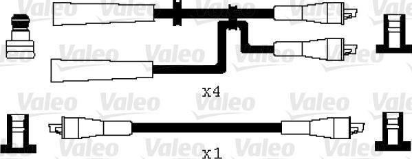 Valeo 346046 - Kit cavi accensione www.autoricambit.com