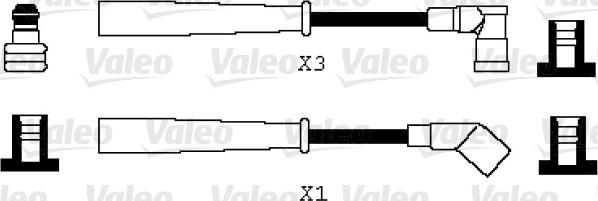 Valeo 346066 - Kit cavi accensione www.autoricambit.com