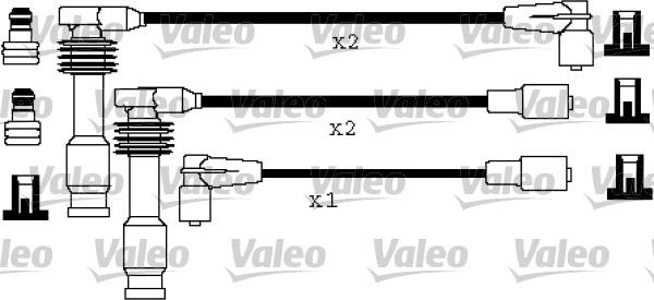 Valeo 346193 - Kit cavi accensione www.autoricambit.com