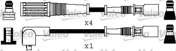 Valeo 346358 - Kit cavi accensione www.autoricambit.com