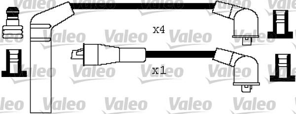 Valeo 346353 - Kit cavi accensione www.autoricambit.com