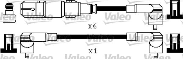 Valeo 346369 - Kit cavi accensione www.autoricambit.com