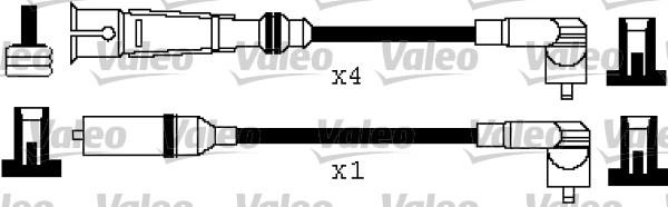 Valeo 346383 - Kit cavi accensione www.autoricambit.com