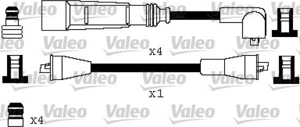 Valeo 346387 - Kit cavi accensione www.autoricambit.com