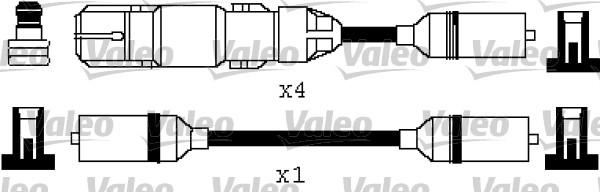 Valeo 346334 - Kit cavi accensione www.autoricambit.com