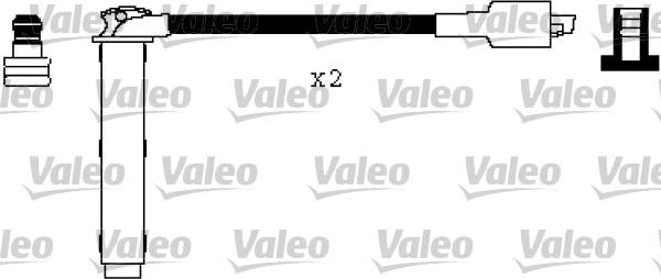 Valeo 346337 - Kit cavi accensione www.autoricambit.com